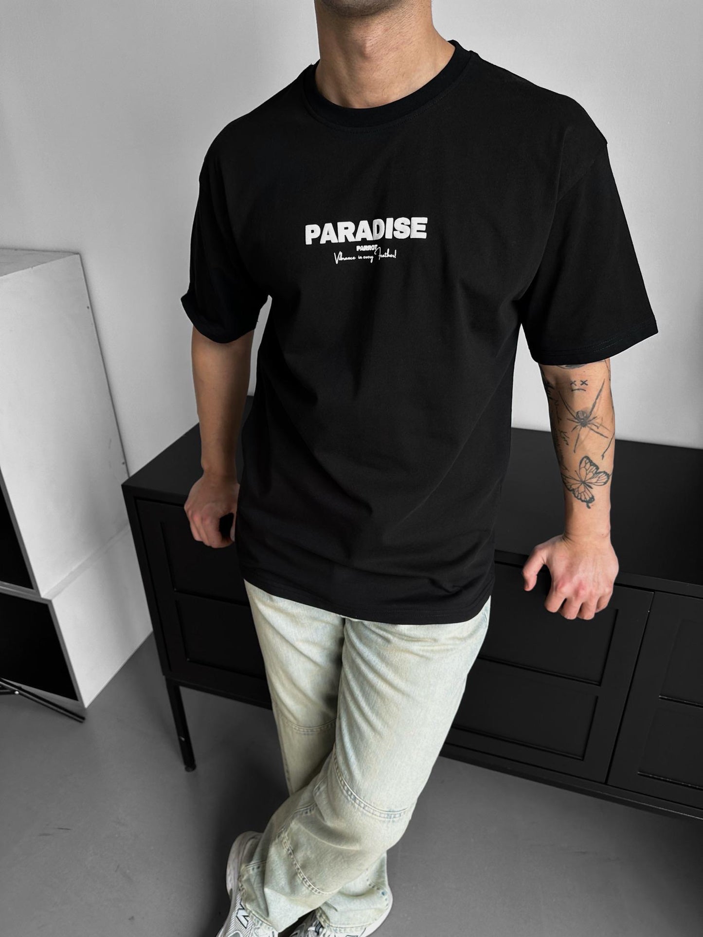 Paradise White Oversized T-shirt