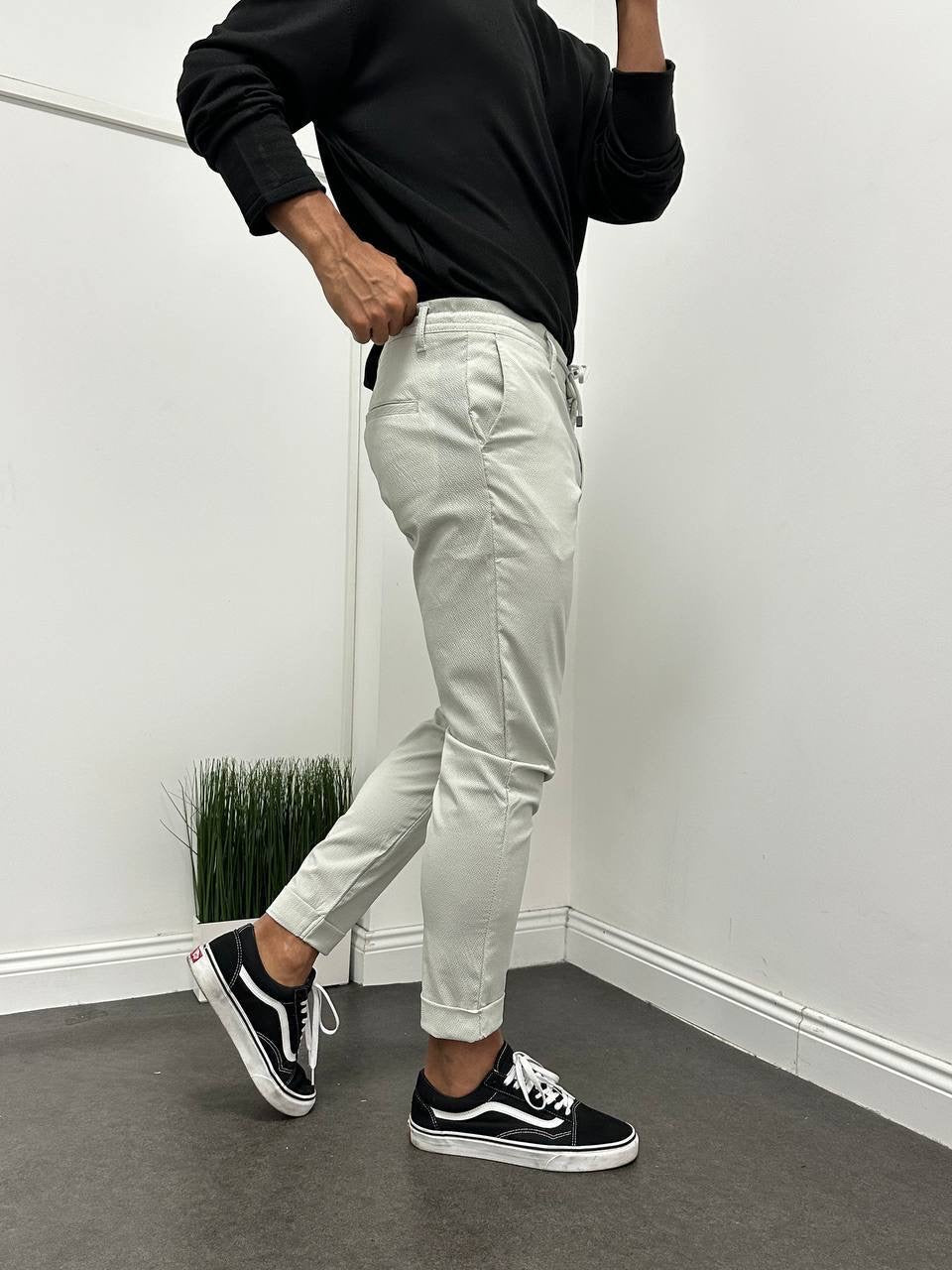 Grey classic pants