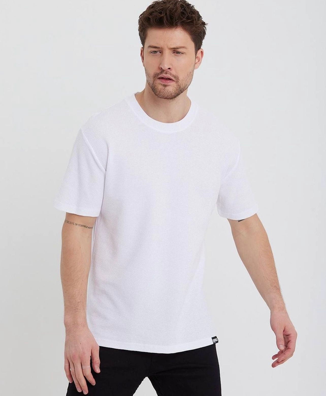 White basic T-shirt