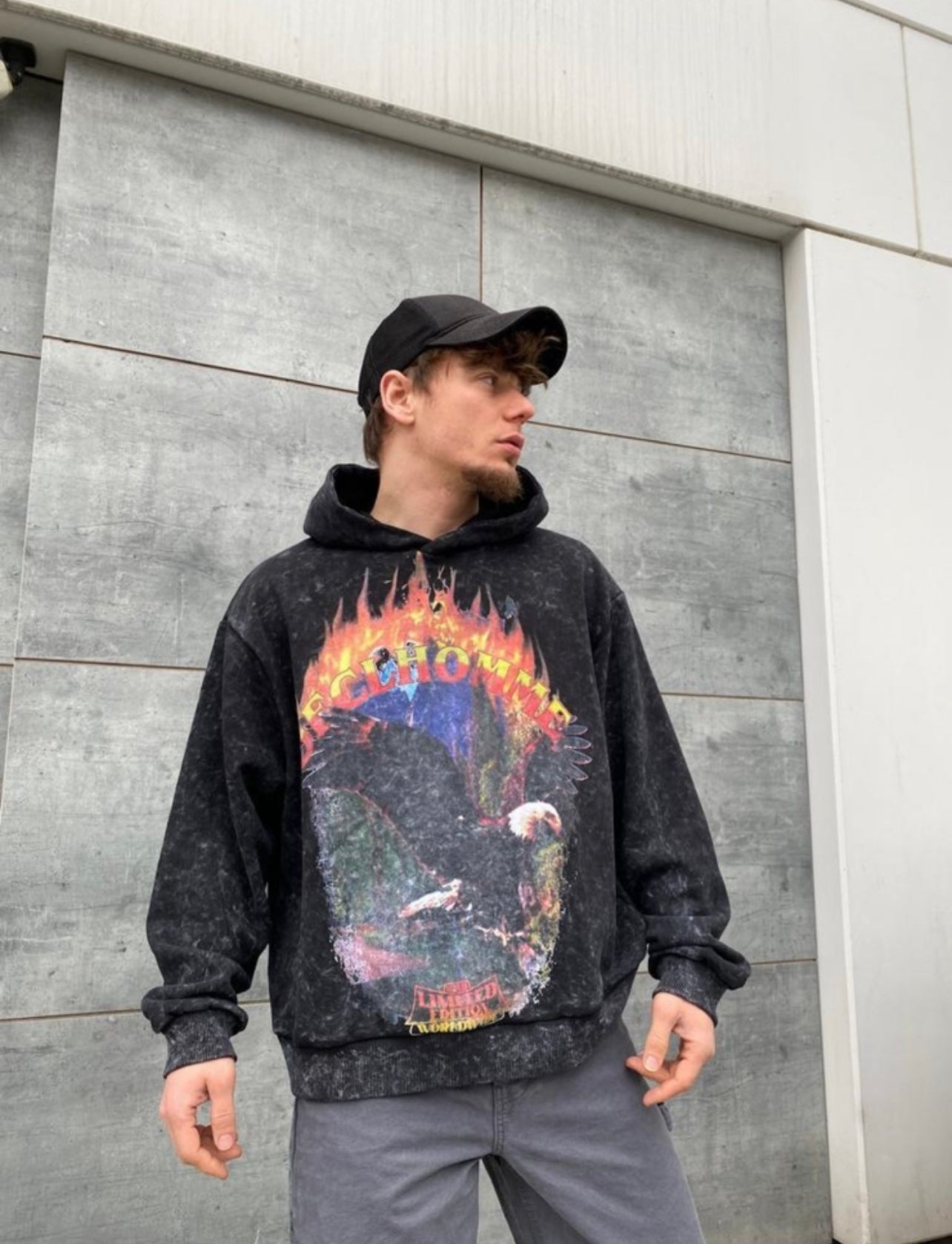 Eagle oversized hoodie