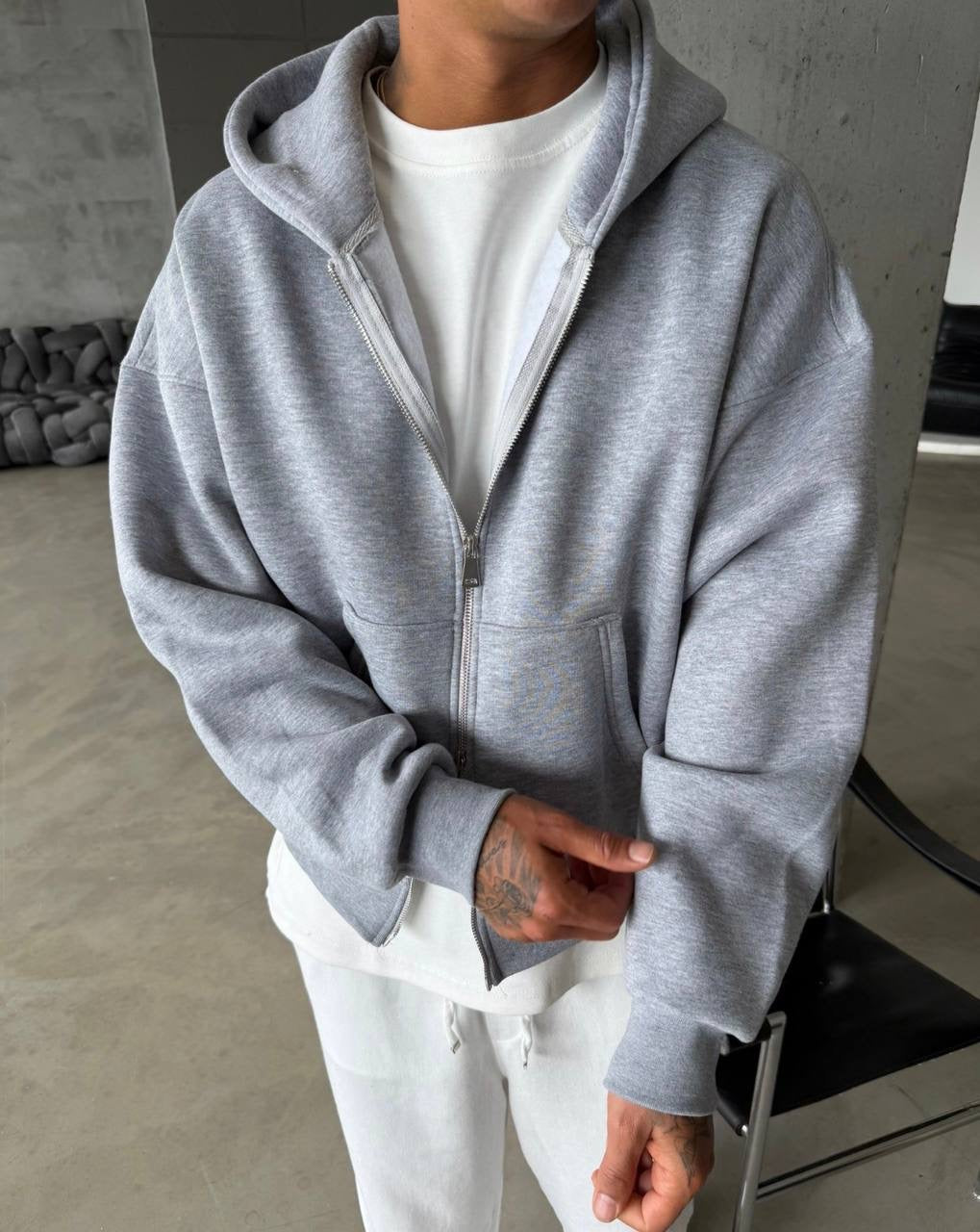 Cotton Grey Jacket