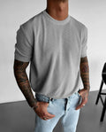 Basic knitwear T-shirt