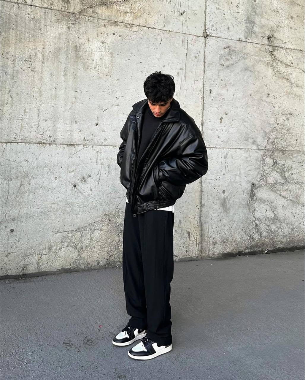 Bomber Leather Jacket