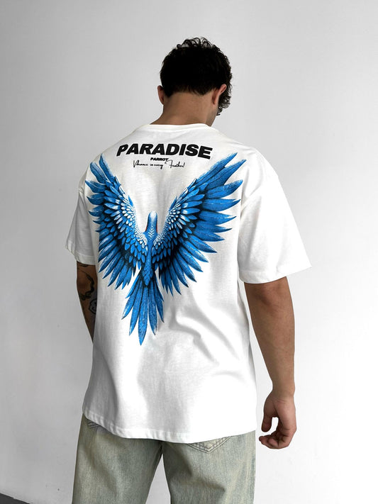 Paradise White Oversized T-shirt