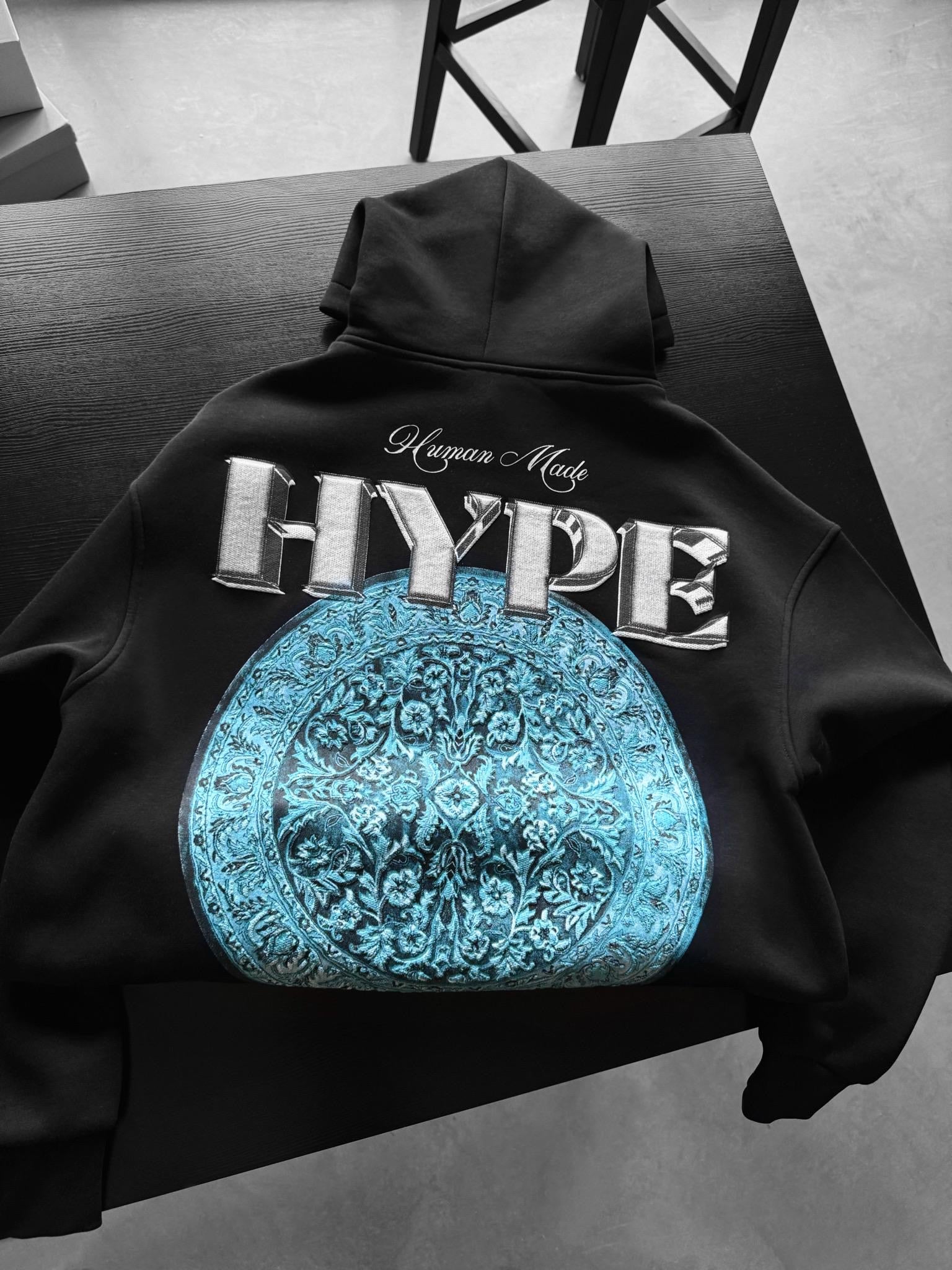 Hype Black Hoodie
