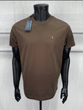 Polo T-shirt Brown