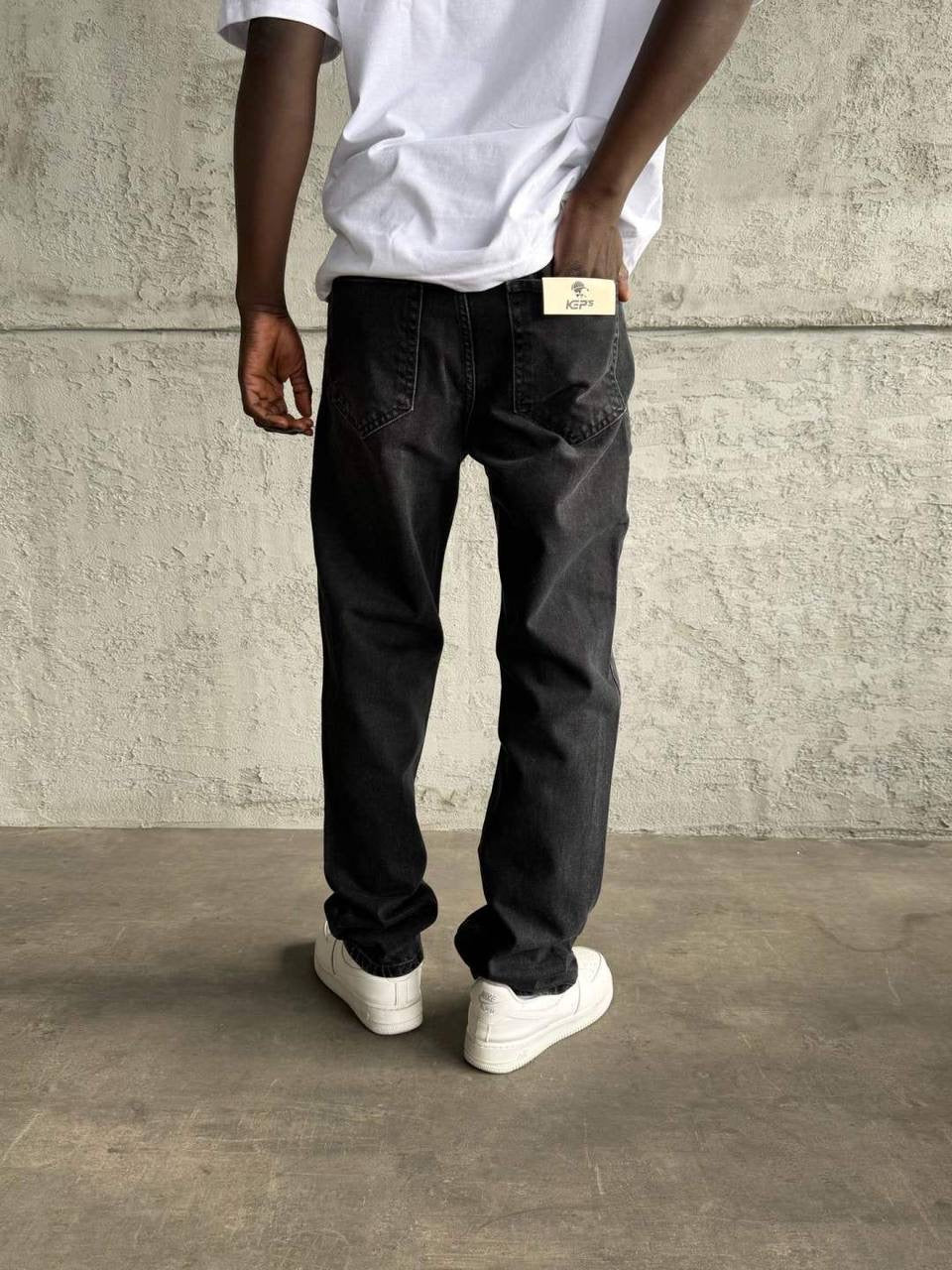Black Baggy jeans pants