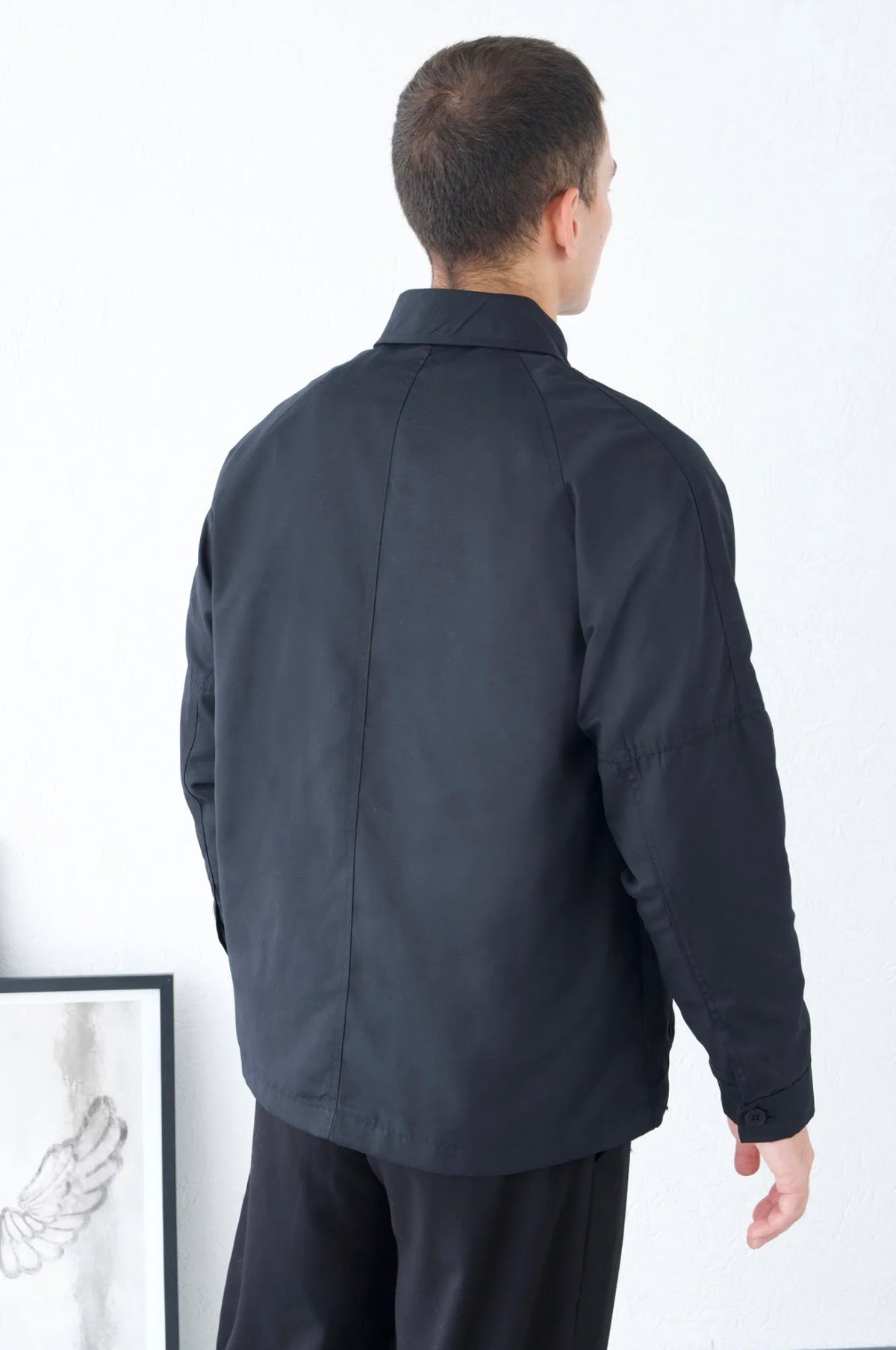 Classic Navy Blue Jacket