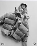 Bomber Fur Grey Jacket