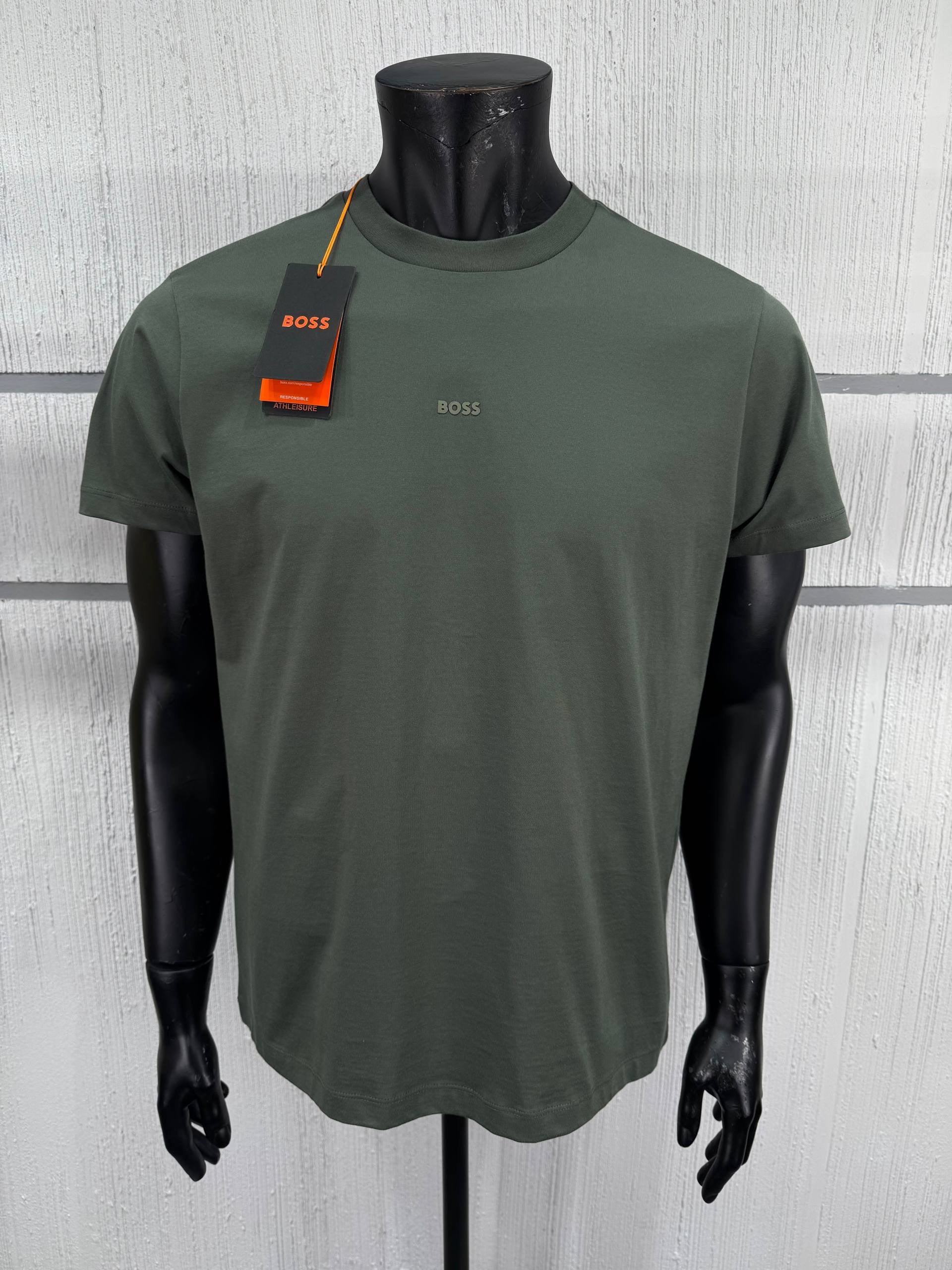 B T-shirt Olive Green