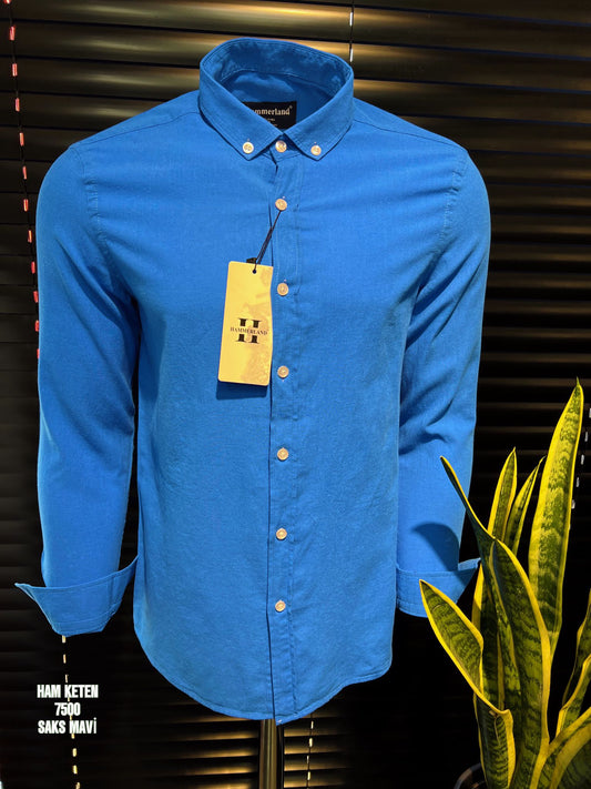 Blue Lenin shirt