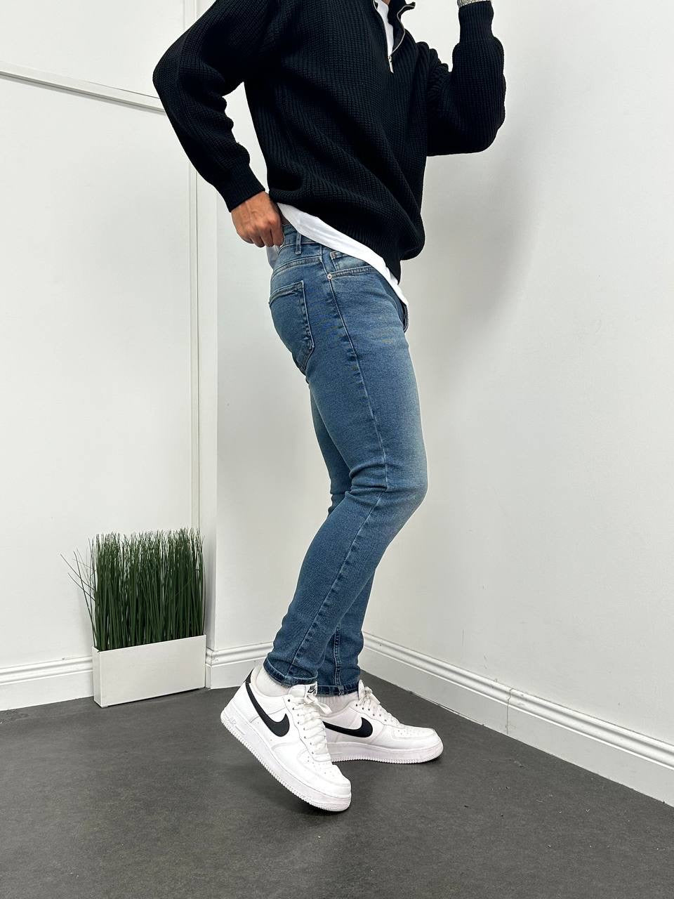 Skinny classic jeans pants