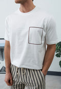 Pocket White Basic T-shirt