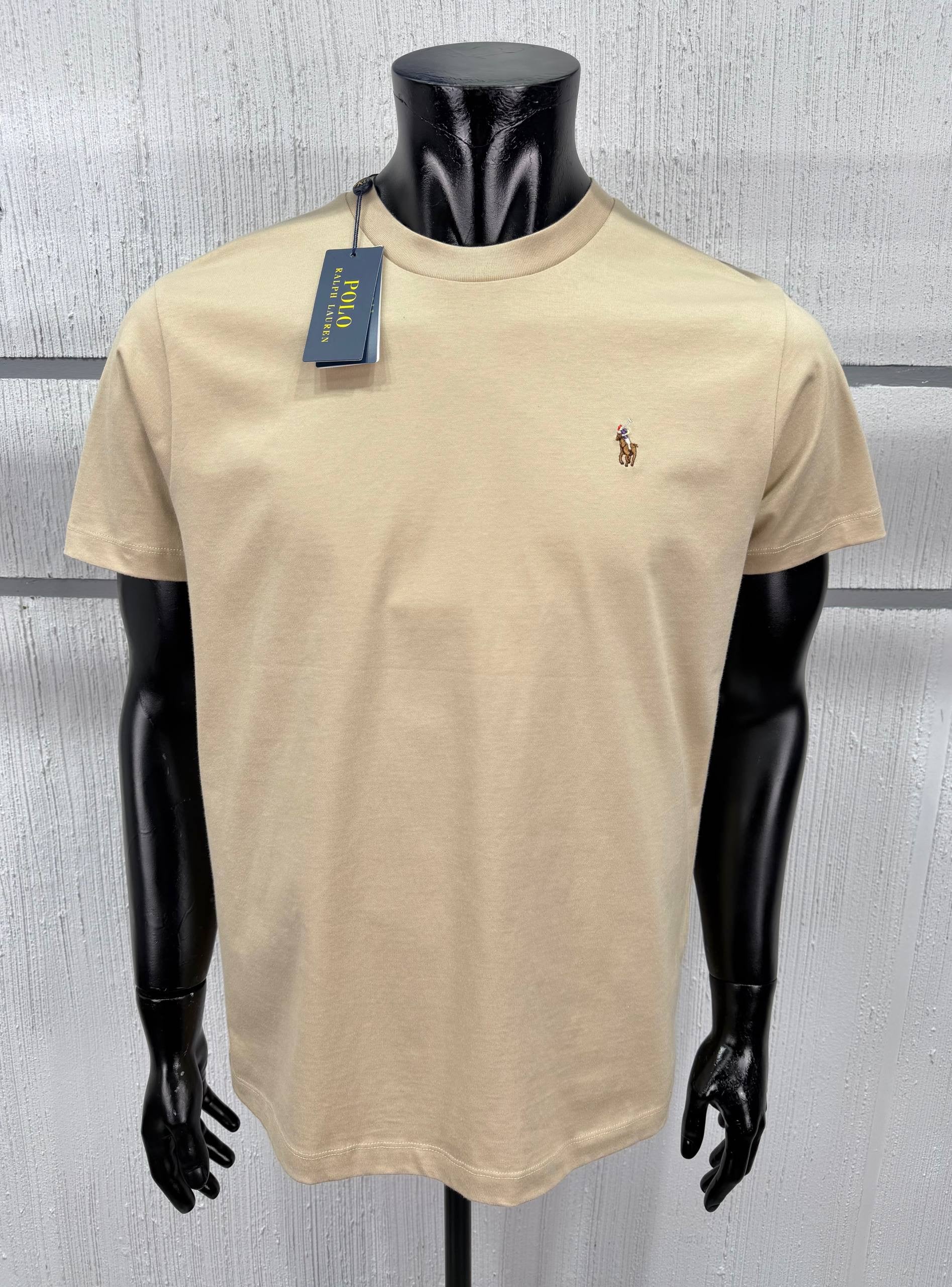 Polo T-shirt Cream Beige