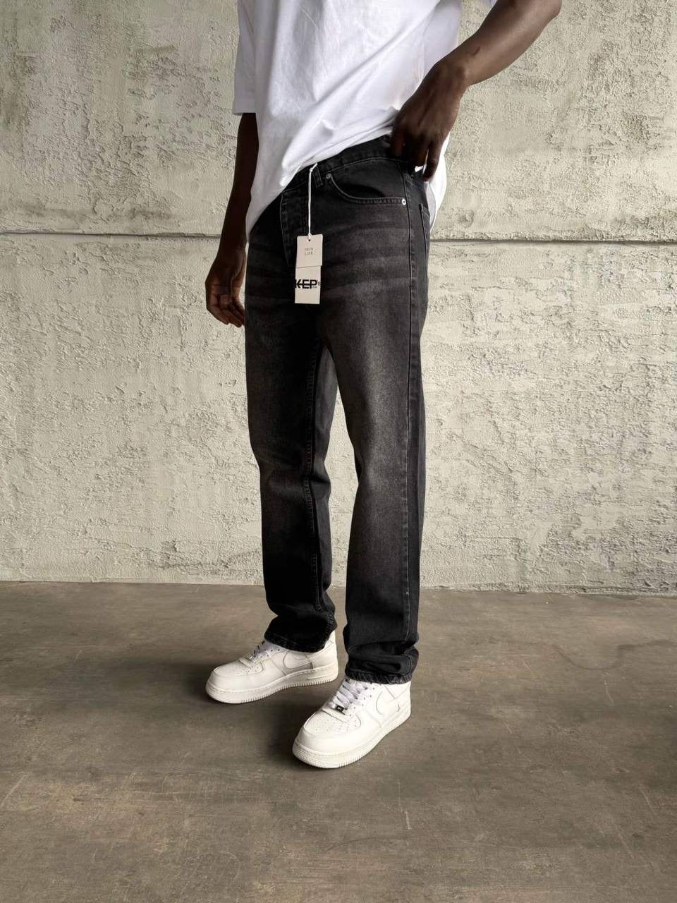 Black Baggy jeans pants