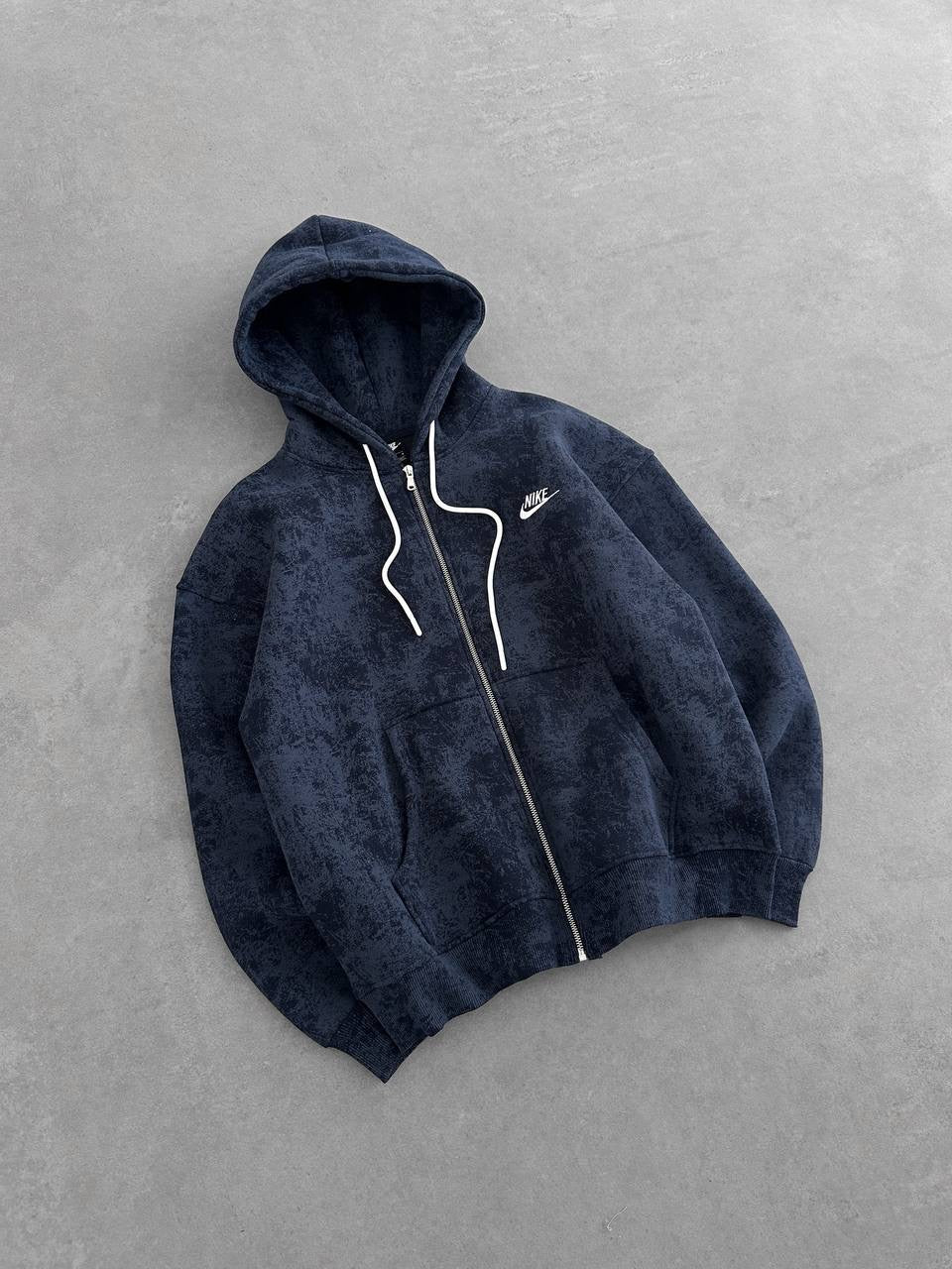 Navy Blue Cotton Jacket