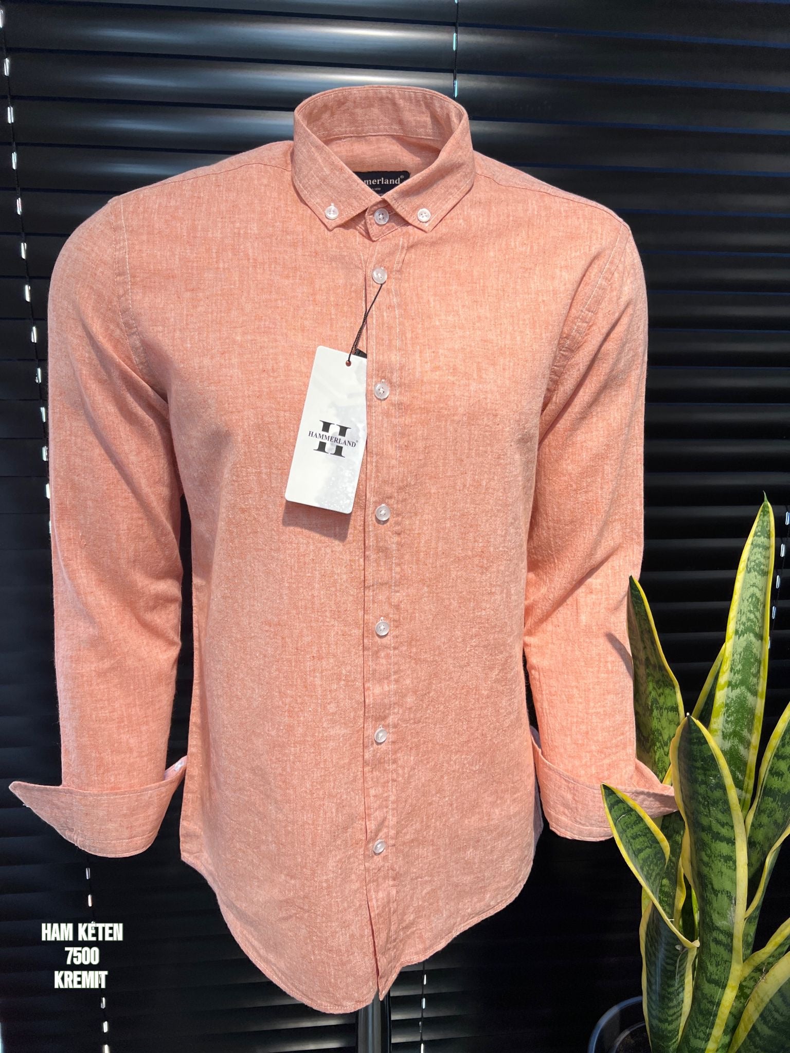 Ocean orange Lenin shirt