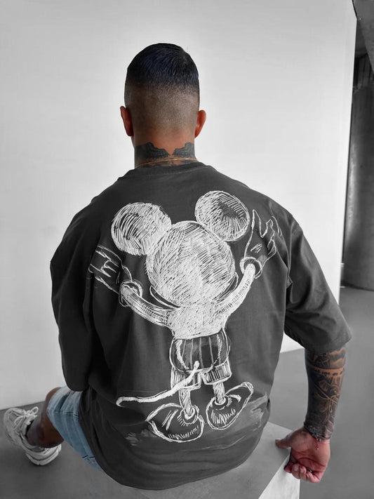 Mickey Grey Oversized T-shirt
