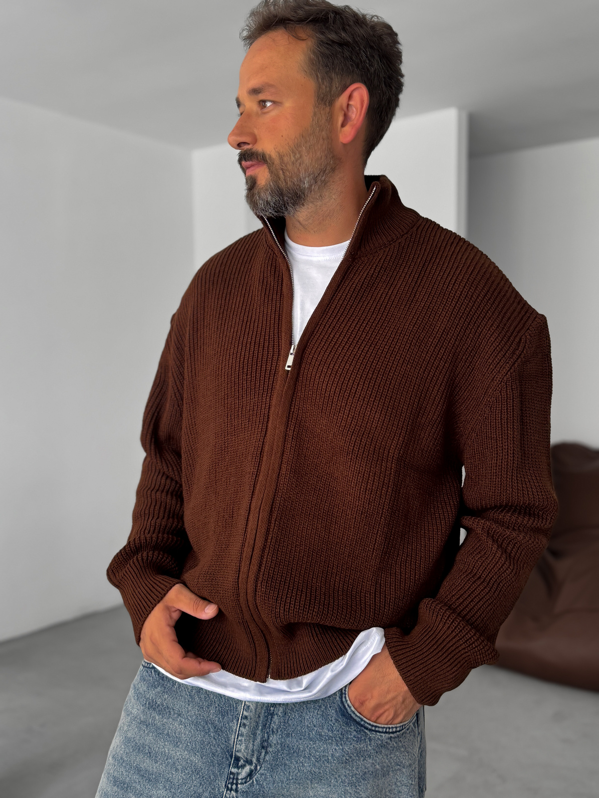 Brown Classic Jacket
