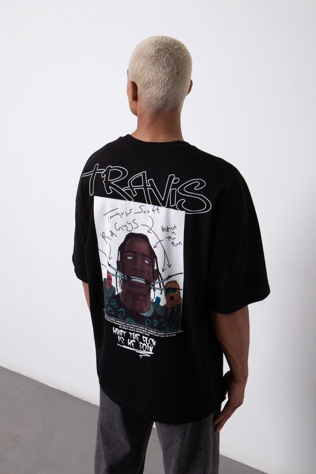 Travis Black Tshirt