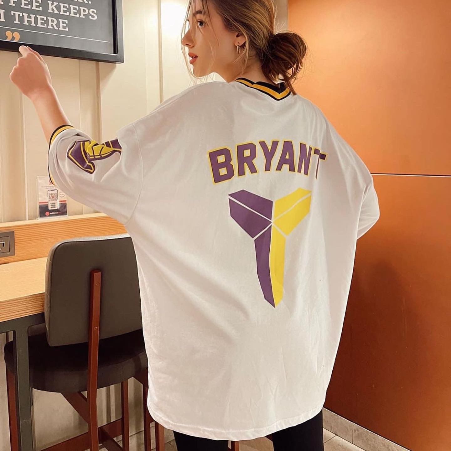 Kobe White Tshirt