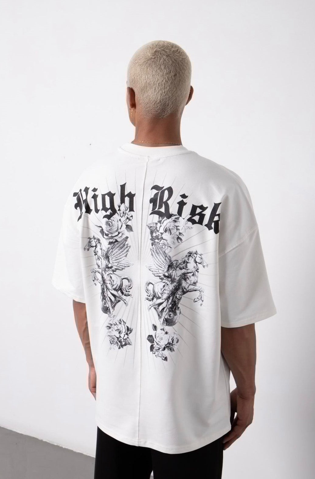 High Risk White Tshirt