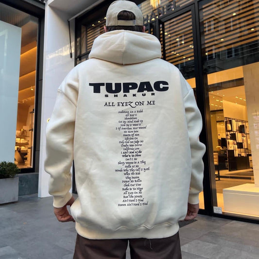 Tupac oversized hoodie